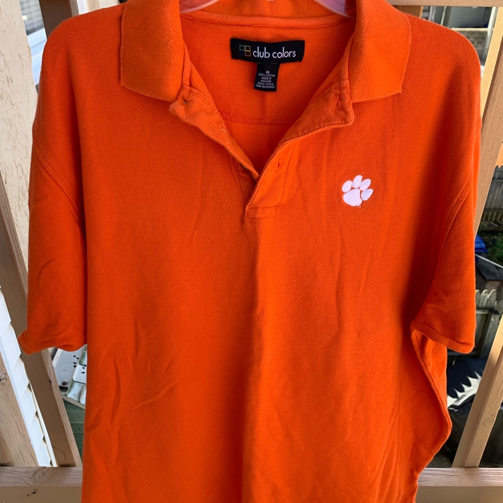 Clemson Tigers Orange Polo